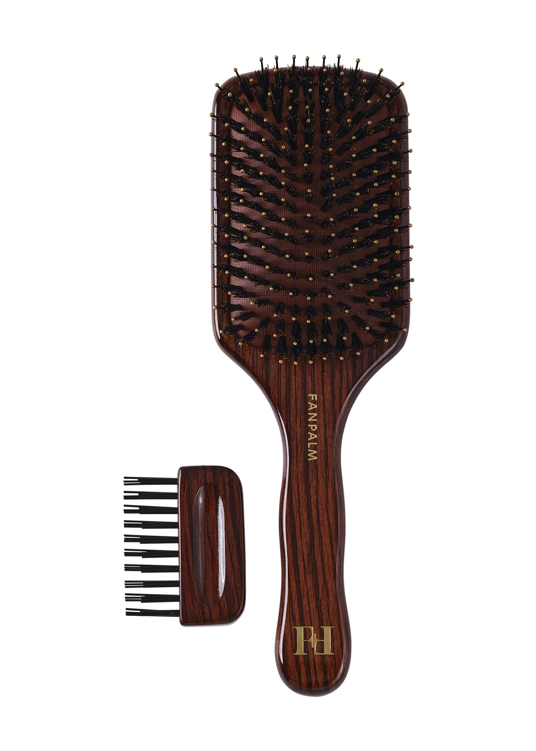 Beech Wood Boar- & Nylon Hairbrush
