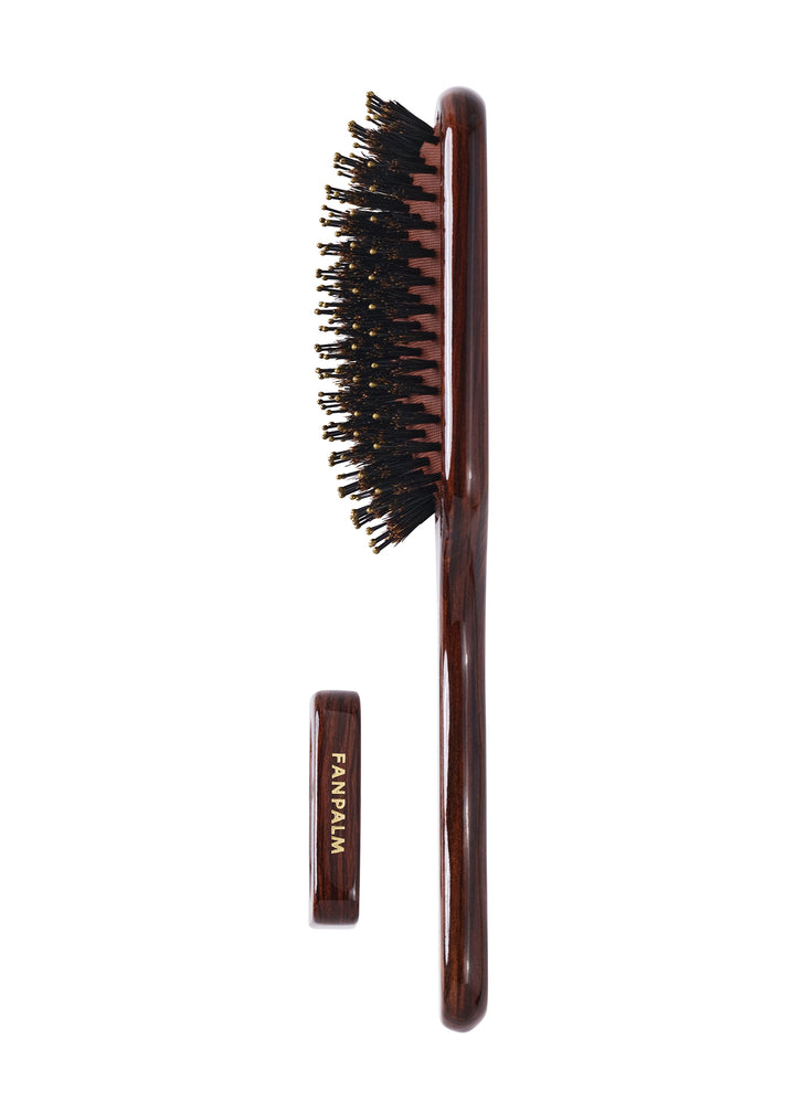 Beech Wood Boar- & Nylon Hairbrush