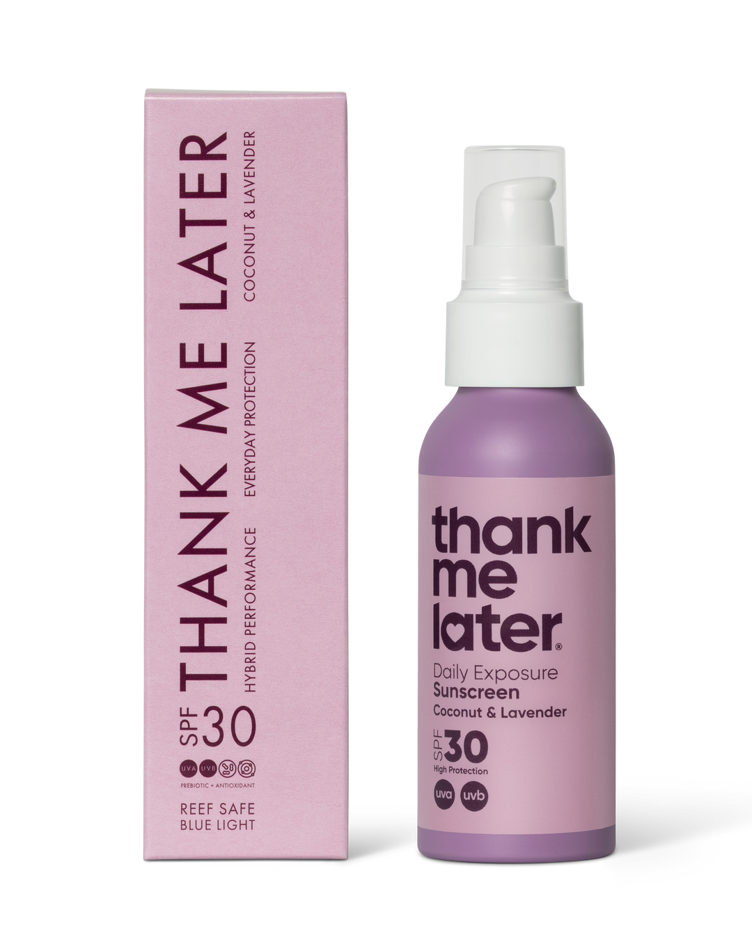 Coconut & Lavender Mineral Sunscreen SPF30
