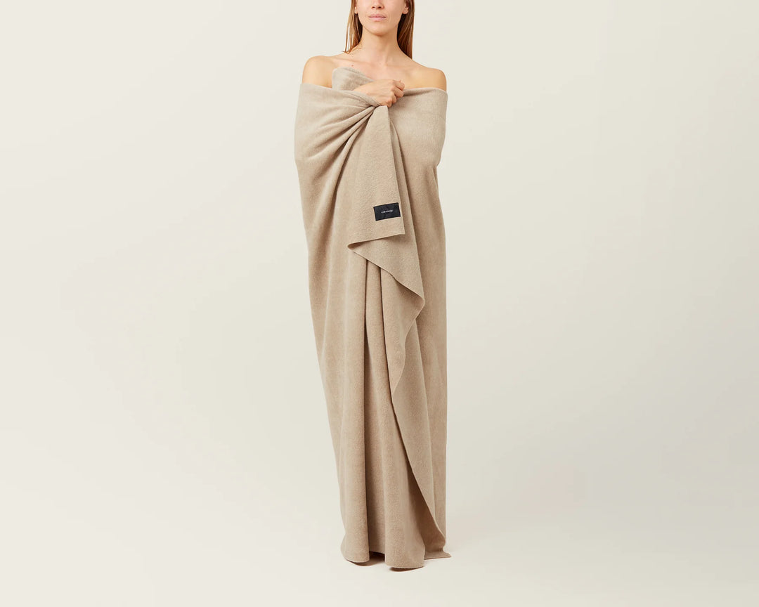 MOUNT EVEREST Fleece Deken - Beige