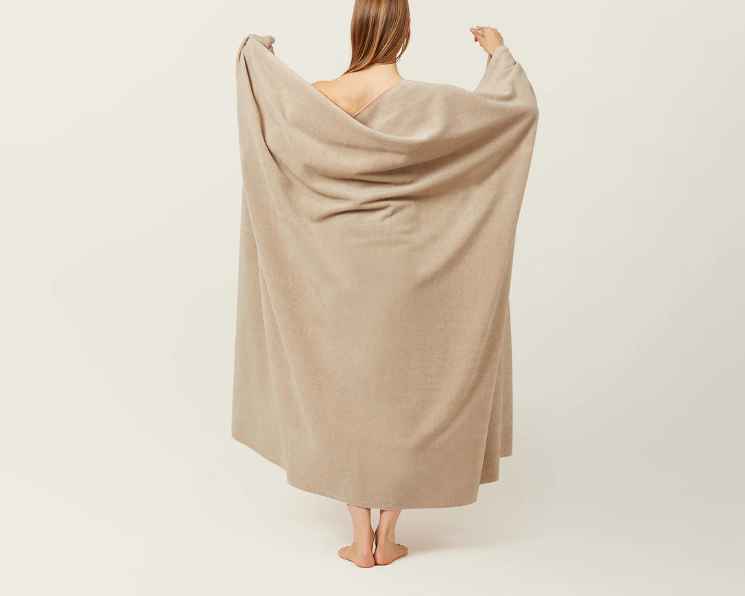 MOUNT EVEREST Fleece Deken - Beige