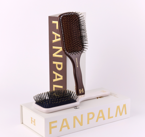Beech Wood Wet + Curly Hairbrush